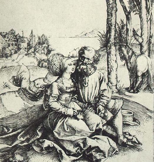 Albrecht Durer The Ill-Assorted Couple or the Offer of Love